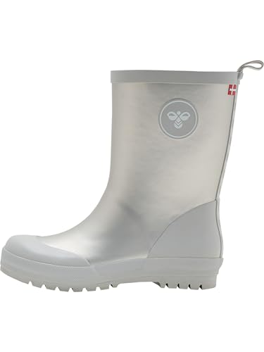 Hummel Unisex Kinder Rubber Boot Jr Gummistiefel, Silber, 32 EU von hummel