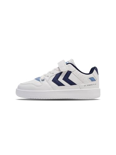 hummel ST. Power Play JR Sneaker, White/Blue, 37 EU von hummel