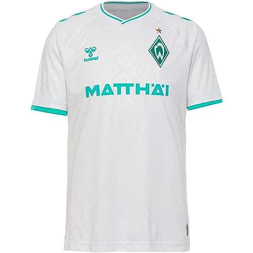 hummel SV Werder Bremen Trikot Away 2023/2024 Herren weiß/hellblau, XL von hummel