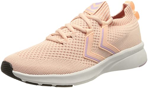 hummel Sneaker Flow Seamless Erwachsene Atmungsaktiv Leichte Design Nahtlosen Peachy Keen Größe 38,5 von hummel