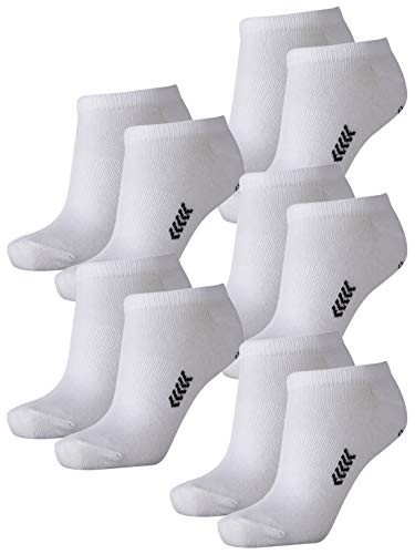 hummel Unisex Sneaker Sport Socken im 5er Pack I weiß 36-40 von hummel