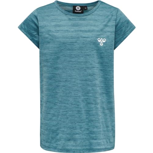 hummel - hmlSUTKIN, Kinder T-Shirt (DE/NL/SE/PL, Numerisch, 152, Regular, Blau) von hummel