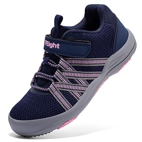 i78 Kinderschuhe Turnschuhe Jungen Mädchen Trekking Wanderschuhe rutschfest Laufschuhe Running Sneaker Sports Schuhe (NavyHobby,Numeric_32) von i78