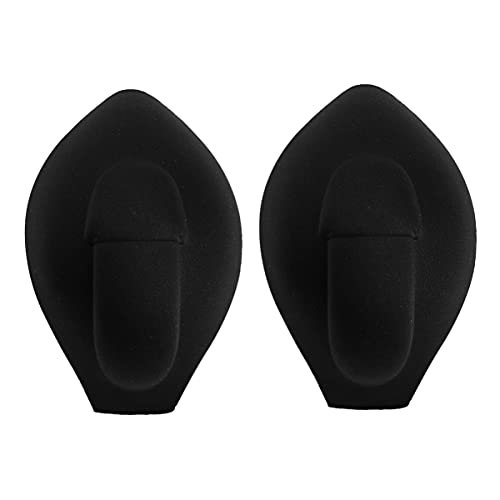 iEFiEL 1/2 Pcs Herren Penis Vergrößern Bulge Pouch Beutel Push up Pad 3D Einlage Schutz gegen Stoßen Abnehmbare Unterhose Slip Innen Pads Schoner Shapewear Badehose C Schwarz One Size von iEFiEL