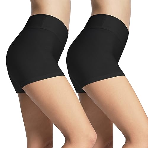 iloveSIA 2X Short Damen Yoga Sport Shorty Schwarz Sport Hosen Strecken Laufen Shorts,S von iloveSIA