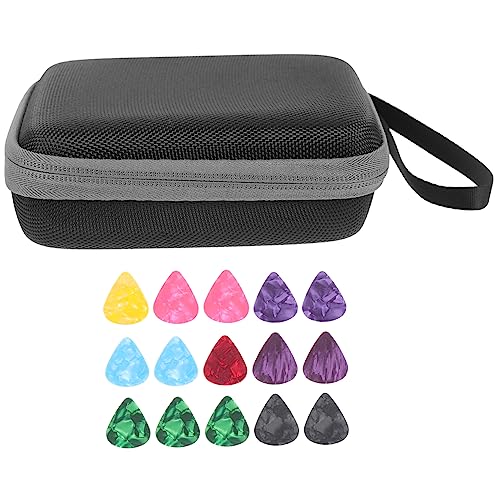 ibasenice 1 Satz Aufbewahrungstasche Auswählen Banjo-Picks Gitarren-Pick-Organizer Gitarren-fingerpicks Plektrum-plektren Tasche Für Gitarrenpicks Ukulele Plektrum Sampler Ersetzen Nylon von ibasenice