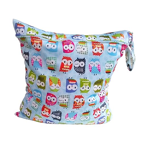 ibasenice Baby Wickeltasche Baby-nass-trockensack Für Wickeltaschen Windeltasche Waschbare Wickeltasche Baby-wickeltaschen wasserdichte Wickeltasche Für Babys -pad Drucken von ibasenice