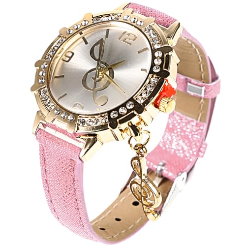 ibasenice Gürteluhr Mit Diamanten Geschenke Für Mädchen Dekorative Uhr Metallarmbanduhr Geschenk Für Mädchen Freizeituhr Für Damen Mädchenuhren Geschenkuhr Knopfbatterie Mode Kleid Fräulein von ibasenice