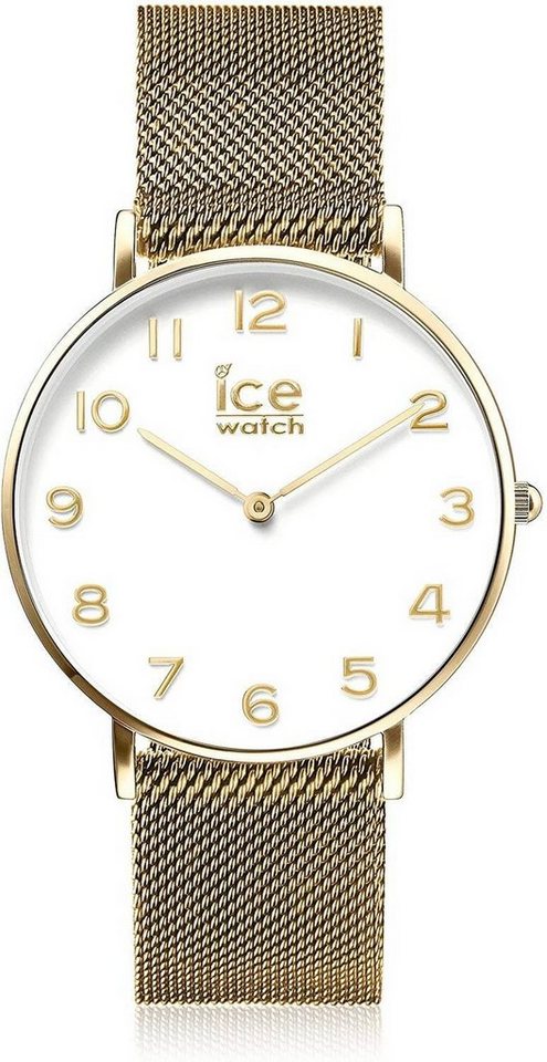 ice-watch Quarzuhr Ice City Milanese Gold Shiny von ice-watch