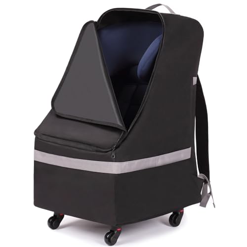 ifio Transporttasche für Kindersitz– Robuste Kindersitz Transporttasche Transportable Reisetasche für Autositz von ifio