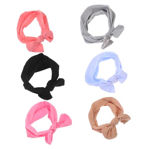 ifundom 6stücke Mädchen Haarbänder Mit Schleifen Elastische Kopfbedeckungen Für Kleinkinder Süßes Haarschmuck-accessoire Für Besondere Anlässe Und Alltag ifundom 6stücke Mädchen Haarbänder Mit Schleifen Elastische Kopfbedeckungen Für Kleinkinder Süßes Haarschmuck-accessoire Für Besondere Anlässe Und Alltag von ifundom