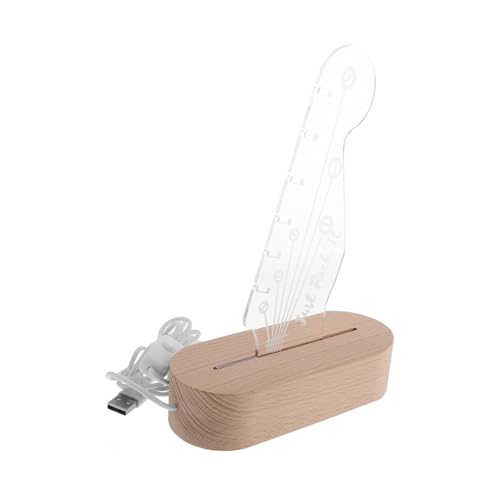 ifundom Guitar Pick Holder Mit Holzbasis Und Nachtlicht Praktische Aufbewahrung Für Gitarren-Picks Im Kopfplatten-Design Für Musiker Und Liebhaber Von Bass-Gitarre ifundom Guitar Pick Holder Mit Holzbasis Und Nachtlicht Praktische Aufbewahrung Für Gitarren-Picks Im Kopfplatten-Design Für Musiker Und Liebhaber Von Bass-Gitarre von ifundom