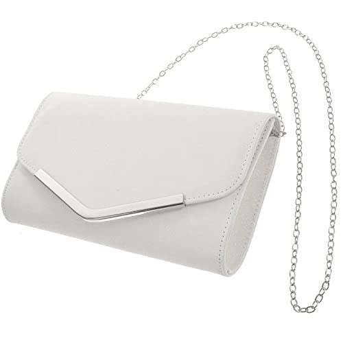 ifundom Handtasche Clutch Tasche Blau Schwarze Abendkupplung Kettengeldbörsen Für Männer Umhängetasche Aus Leder Tamaris Clutch Weiss Abendtasche Damen Die Kette Weiß Abendessen Tasche von ifundom