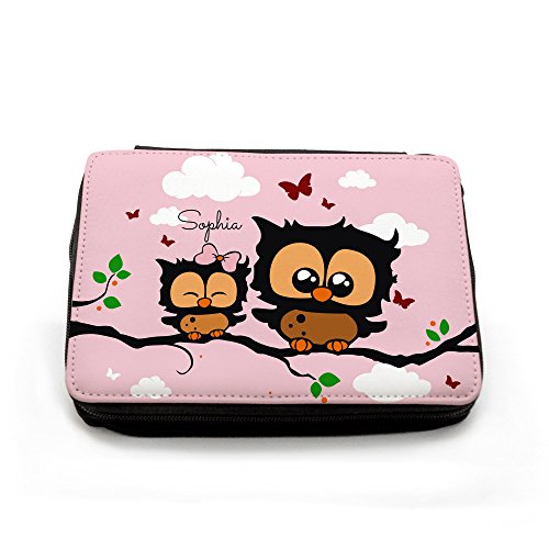 ilka parey wandtattoo welt Gefüllte Federtasche Federmappe Stifteetui Eulchen auf Zweig mit Schmetterlingen und Wunschnamen fm056 ilka parey wandtattoo welt Gefüllte Federtasche Federmappe Stifteetui Eulchen auf Zweig mit Schmetterlingen und Wunschnamen fm056 von ilka parey wandtattoo welt