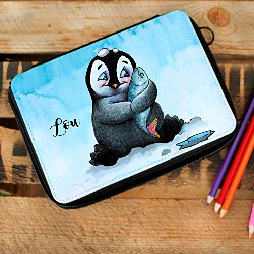 ilka parey wandtattoo-welt Gefüllte Federtasche Schulstart Federmappe individuelles Federmäppchen Pinguin und Name Wunschname fm141 ilka parey wandtattoo-welt Gefüllte Federtasche Schulstart Federmappe individuelles Federmäppchen Pinguin und Name Wunschname fm141 von ilka parey wandtattoo-welt