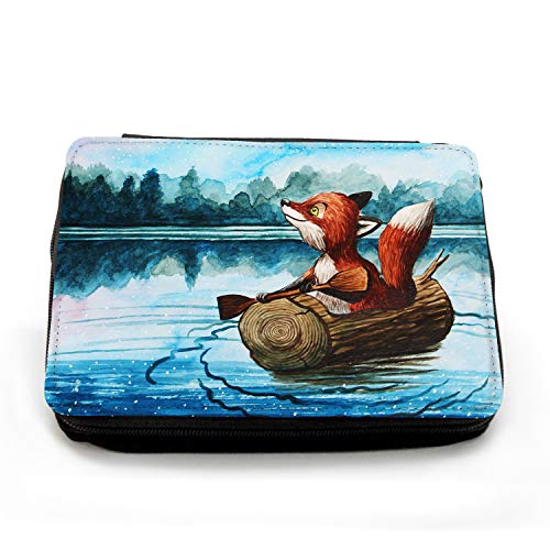 ilka parey wandtattoo-welt Gefüllte Federtasche mit Fuchs im Holzkanu Schulstart Federmappe individuelles Federmäppchen Füchschen mit Namen Wunschnamen fm181 ilka parey wandtattoo-welt Gefüllte Federtasche mit Fuchs im Holzkanu Schulstart Federmappe individuelles Federmäppchen Füchschen mit Namen Wunschnamen fm181 von ilka parey wandtattoo-welt