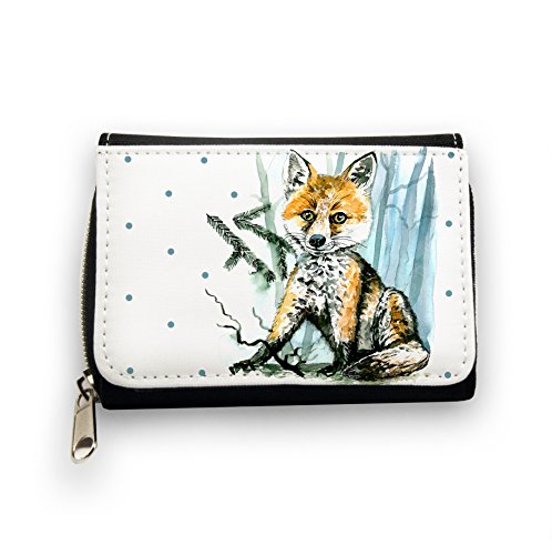 ilka parey wandtattoo welt Portemonnaie Geldbörse Portmonee Brieftasche Geldbeutel Geldtasche Fuchs im Winterwald gk061 ilka parey wandtattoo welt Portemonnaie Geldbörse Portmonee Brieftasche Geldbeutel Geldtasche Fuchs im Winterwald gk061 von ilka parey wandtattoo welt