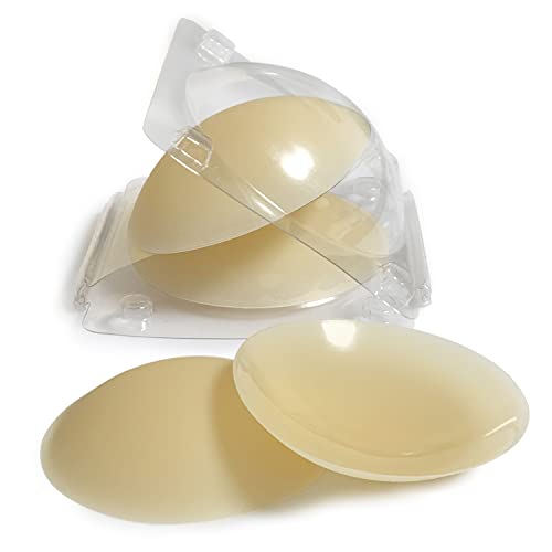 imfulodo Nipple Cover Klebe Nippelpads - 2 Stück Nippelsauger Brustwarzen Abdeckungen, Nippel Pads Brustwarzenschutz Ohne Träger, Sexy Nippli Covers - ideal für rückenfreie Kleider, Muttertagsgeschenk von imfulodo