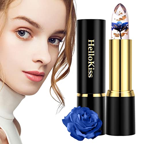 Blumengelee-Lippenstift - Temperature Lipgloss - Langanhaltender feuchtigkeitsspendender Lippenstift, getönter Gelee-Balsam für Mädchen und Frauen, Geburtstag, Weihnachten, Feiertage Tayste von itrimaka