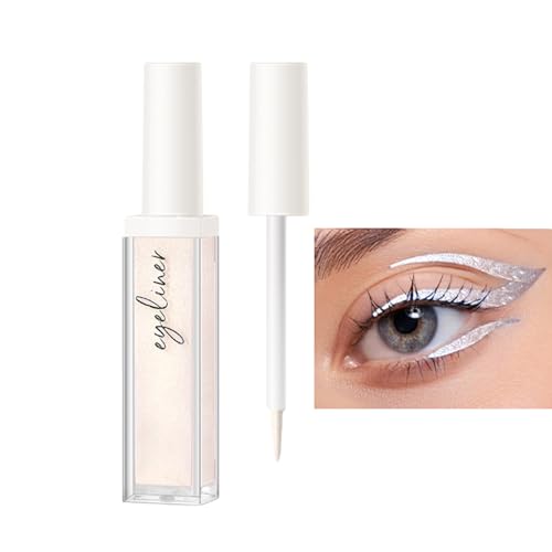 Eyeliner Flüssigliner - Eyeliner-Stift, Sternen-Pailletten-Lidschatten,Langlebiger, leuchtender Eyeliner, bunter Lidschatten, funkelnde Lidschatten-Make-up-Augen für Mädchen Itrimaka von itrimaka