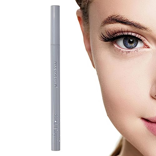 Wimpernstift - Langlebiger unterer Eyeliner,Augenbrauen-Wimpernstift mit zwei Zinken für Bühnenauftritte, Zusammenkünfte, Zuhause, Reisen, Verabredungen, Büros Itrimaka von itrimaka