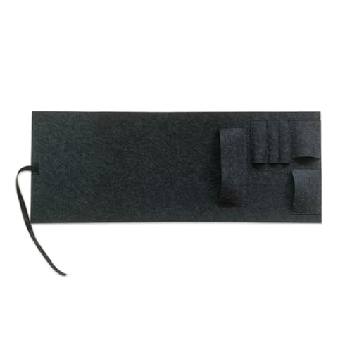 jebyltd Multifunktionale Filzstifttasche zum Aufrollen, Aufbewahrungstasche, 2-in-1 Stifttasche mit chinesischer Kalligraphie, Zeichnung, Filzmatte, Schreibtisch, Handwäsche, Federmäppchen, Schwarz jebyltd Multifunktionale Filzstifttasche zum Aufrollen, Aufbewahrungstasche, 2-in-1 Stifttasche mit chinesischer Kalligraphie, Zeichnung, Filzmatte, Schreibtisch, Handwäsche, Federmäppchen, Schwarz von jebyltd