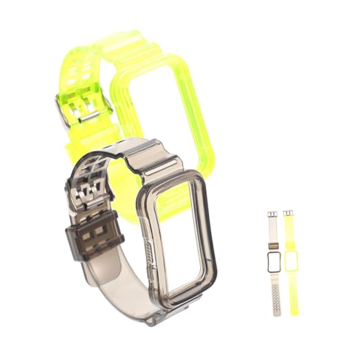 jojofuny 2St Fit2 ansehen betrachten Uhrengürtel Armbänder für Männer für Männer Watch Fit Ersatzband Uhrenarmband Armbanduhr austauschbares empfindlich Gurt Zubehör Anschauen TPU von jojofuny