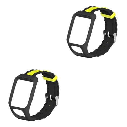 jojofuny 2St modisches Uhrenarmband Uhrengehäuse für Herren für Männer Herrenuhr Läufer 3 Mode uhrenzubehã¶r uhrenzubehör ersatzband ansehen Armbanduhr Anschauen Gurt Fall Mann von jojofuny