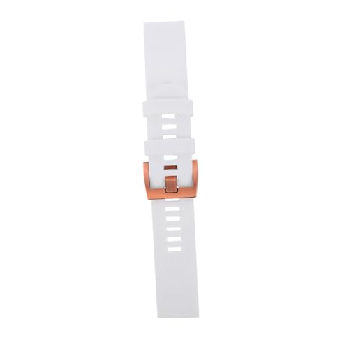 jojofuny 3st Gurt Tragbares Uhrenarmband Uhrenarmbänder Damenuhren Smartwatches Für Frauen Einfaches Uhrenarmband Silikon Uhrenarmband Für Männer Kieselgel Mann Weiß Lipgloss Anschauen von jojofuny