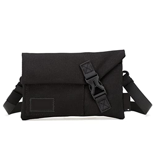 jonam Umhängetaschen für Herren Men's Chest Bag Small Cross Bag Men's Canvas Bag Sling Bag Men's Messenger Cross Bag Wallet Mobile Phone Bag (Color : B) von jonam