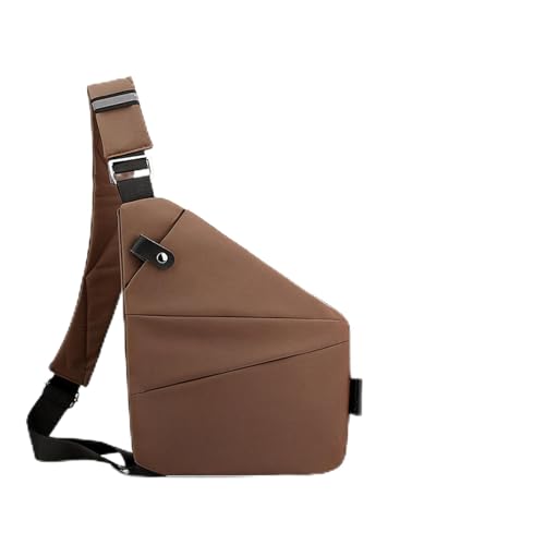 Anti-Diebstahl-Tasche, Anti-Diebstahl-Reisetasche, schlanke Umhängetasche, Umhängetasche für Damen und Herren (A6,Right Shoulder) von jqyddm