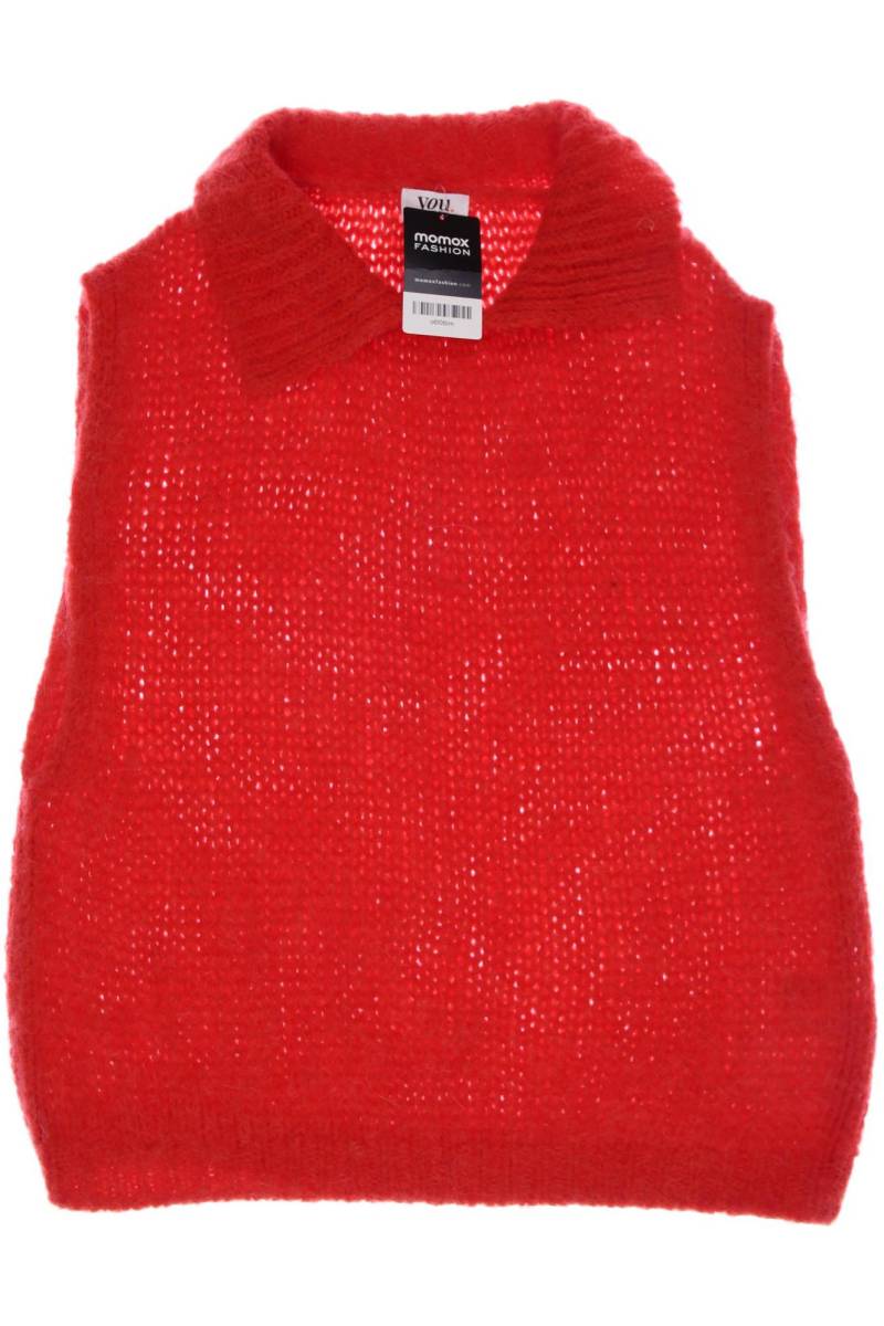 justWhite Damen Pullover, rot, Gr. 36 von justWhite