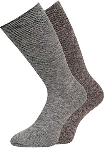 2 Paar Alpaka Thermosocken Damen und Herren Socken Alpakawolle warme Wollsocken Wintersocken Kuschelsocken warm flauschige Socken Dicke Socken 35-38, 39-42, 43-46 und 47-50 2 Paar Alpaka Thermosocken Damen und Herren Socken Alpakawolle warme Wollsocken Wintersocken Kuschelsocken warm flauschige Socken Dicke Socken 35-38, 39-42, 43-46 und 47-50 von kbsocken
