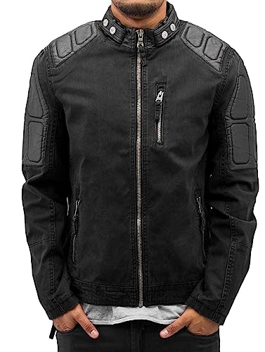 khujo Herren Jacke MAPLE 2435JK161_200 200 BLACK, XL von khujo