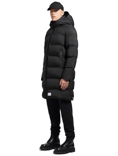 khujo Herren Steppmantel CAIUS black schwarz - XL khujo Herren Steppmantel CAIUS black schwarz - XL von khujo