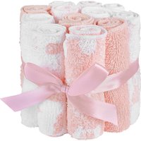 kindsgard Waschtücher vaskedag 12er-Pack rosa von kindsgard