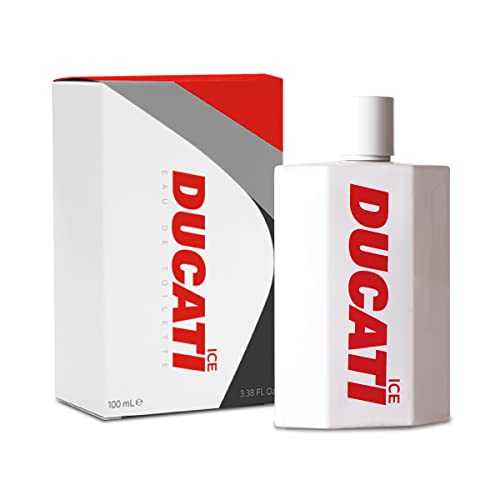 DUCATI | ICE Eau de Toilette Ducati Herrenduft, frischer Duft, aromatisch, stark gewürzt, hergestellt in Italien, 100 ml von DIAMOND INTERNATIONAL