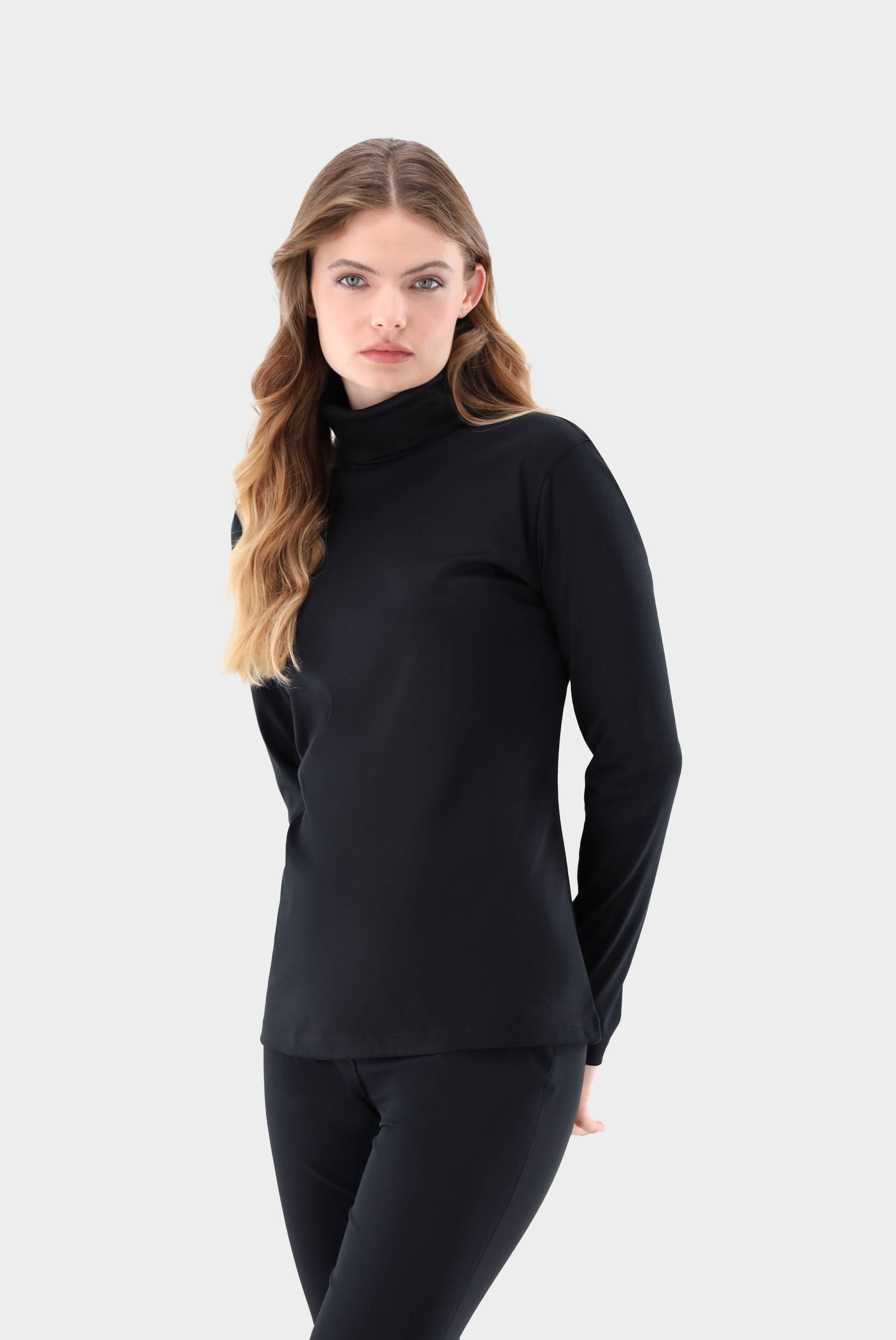 Jersey Rollkragenpullover von van Laack