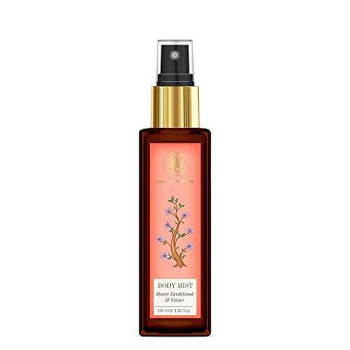 Forest Essentials Sandalwood and Vetiver Body Mist, 100ml Forest Essentials Sandalwood and Vetiver Body Mist, 100ml