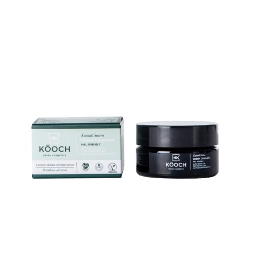 Kooch | Kamuk Sativa Sensitive Skin Facial Cream 50ml, Vegane Creme mit Cannabisextrakt | Feuchtigkeitsspendende Gesichtscreme für Frauen, Gesichtscreme für Männer | Naturkosmetik von Kooch