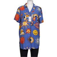 Love Moschino Damen Bluse, blau, Gr. 42 Love Moschino Damen Bluse, blau, Gr. 42