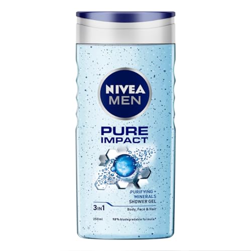 Nivea Men Duschgel - Pure Impact (250 Ml) von NIVEA