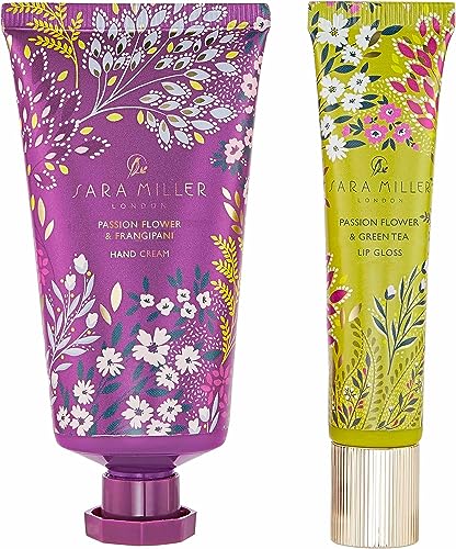 Sara Miller Beauty London Haveli Garden Hand- und Lippenduo, angereicherte Handcreme, hergestellt in Großbritannien, veganfreundlich, reisefreundliche Größe von Cath Kidston