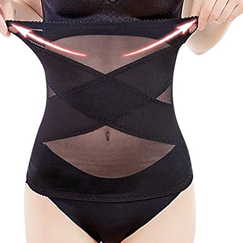 WFRAU Damen postnatale Bauch Kontrolle Shapewear, Damen hohe Taille Stretch Bodyshaper Nahtlose Taille Cincher Bodysuit Korsett Strumpfhosen Unterwäsche von kowaku