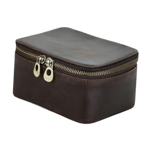 kowaku Aufbewahrungsbox für Uhren und Manschettenknöpfe, Uhren-Organizer, Schmuck-Display-Organizer für 6,1-8,5 Zoll Uhrenarmbänder, Geschenk für Zuhause und kowaku Aufbewahrungsbox für Uhren und Manschettenknöpfe, Uhren-Organizer, Schmuck-Display-Organizer für 6,1-8,5 Zoll Uhrenarmbänder, Geschenk für Zuhause und von kowaku