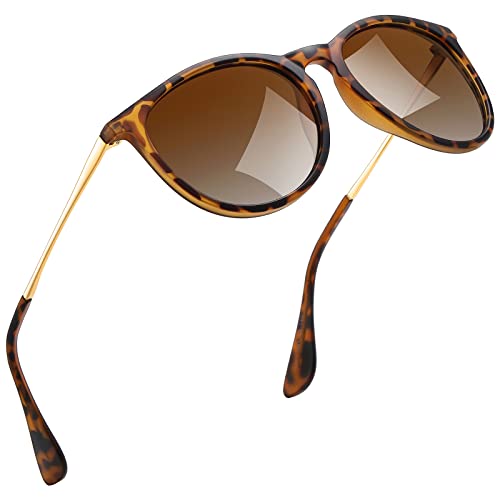 kunchu Sonnenbrille-Damen-Polarisierte-Sonnenbrille-Rund von kunchu