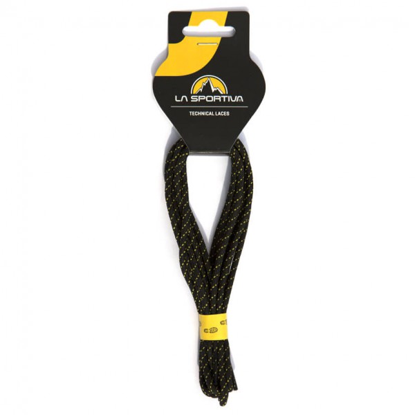 La Sportiva - Approach Laces - Schnürsenkel Gr 147 cm;173 cm schwarz/gelb von la sportiva