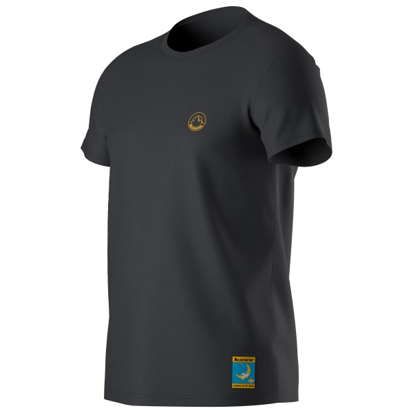 La Sportiva - Climbing On The Moon - T-Shirt Gr L;M;XXL blau;grau/schwarz;rot von la sportiva