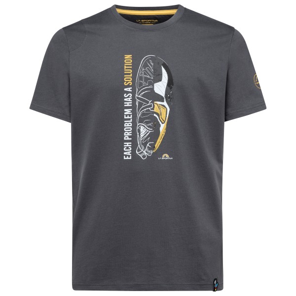 La Sportiva - Solution - T-Shirt Gr L;M;XXL grau/blau;türkis von la sportiva