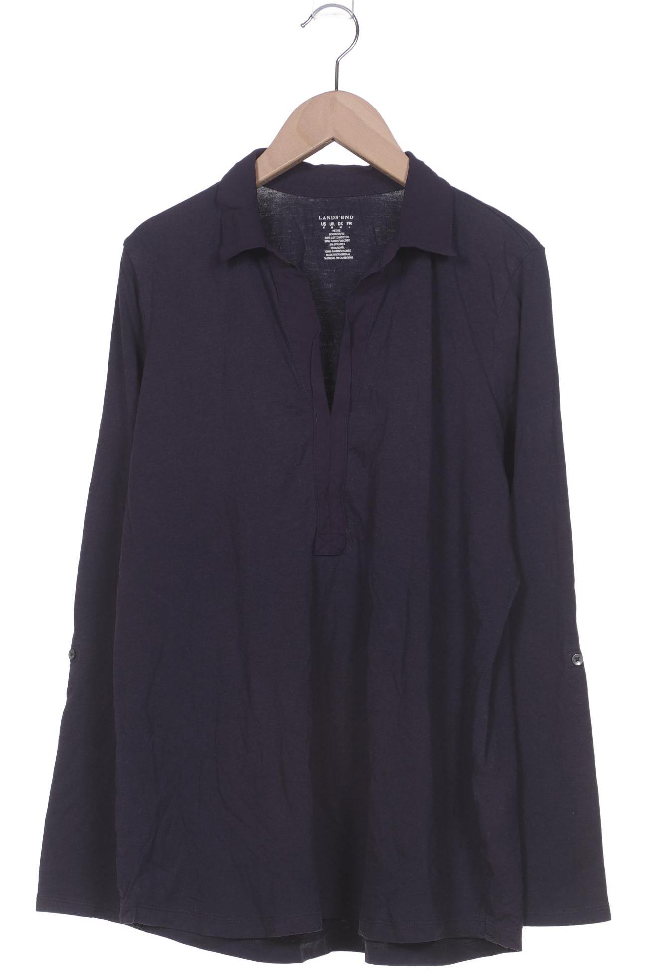 Lands End Damen Langarmshirt, flieder, Gr. 38 von lands end